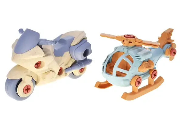 Набір транспорту 8789-G1 конструктор, в дисплеї 8шт р.37x34,5x10,5см YG Toys купити недорого в Україні, фото 2