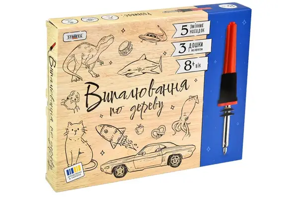 Набір для творчості "Випалювання по дереву" 846 STRATEG купити