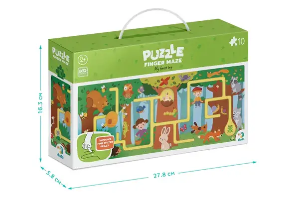 Пазл-лабіринт "Моя мандрівка лісом" 300585 DoDo купити недорого в Україні, фото 4