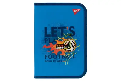 Папка для зошитів Yes пласт. на блискавці В5 "Football" 492205 купити