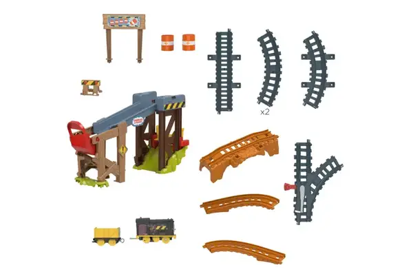 Ігровий набір "Пригоди Дизеля на будівництві" Томас і друзі JBW20 купити недорого в Україні, фото 4