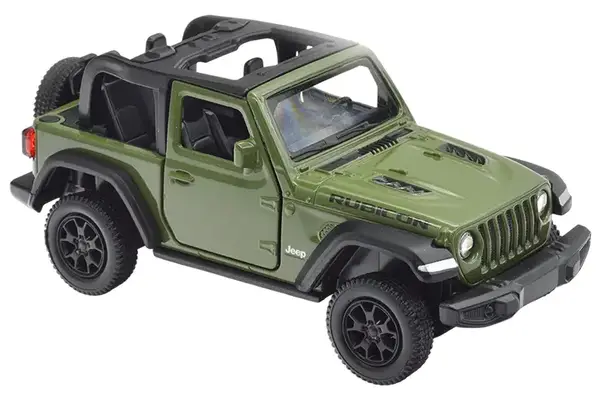 Автомодель - JEEP WRANGLER RUBICON 2021 (зелений) 250339U в коробці TechnoDrive купити недорого в Україні, фото 5