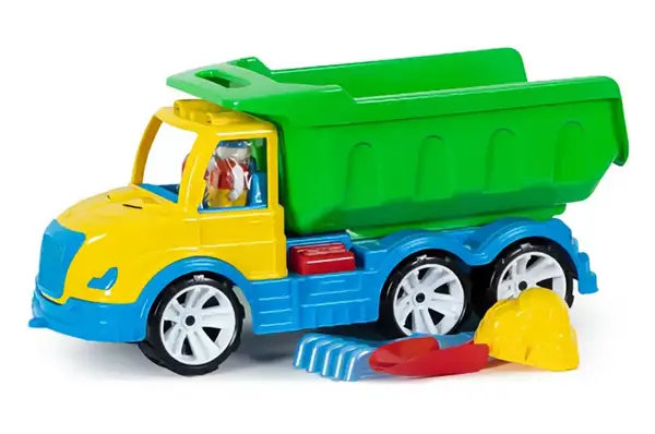 Самоскид "Mati" лопата, грабельки, пасочка 009/13 BAMSIC купити