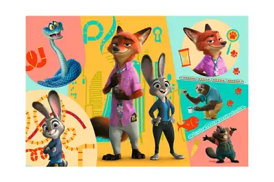 Пазли - 160 елм. - 15429 "Зоотрополіс" Trefl купити