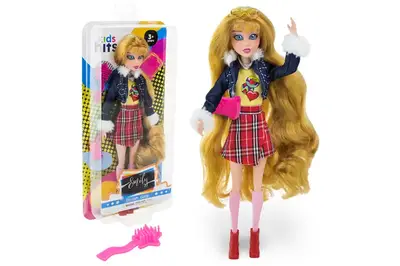 Лялька Emily Grace KH24/006 в стильному вбранні, кежуал стиль, аксес короб. 16,4*37,5*5,2 см купити