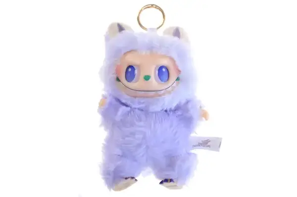 М'яка іграшка-брелок Лабубу з музикою в коробці, 3 сезон купити недорого в Україні, фото 3