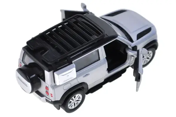 Машина металева 10010 5" 2020 Land Rover Defender 110, відкриваються двері,в кор. 16,5x7x8 см АВТОПРОМ купити недорого в Україні, фото 5