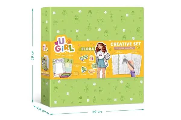 Набір для творчості 300955 UGIRL "Flora" DoDo купити недорого в Україні, фото 5