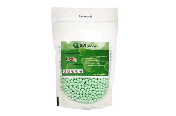 Кулі для пневматичної зброї 0.20 гр. зелені в пакеті 2000шт. люмінесцентні (світяться у темряві) купити