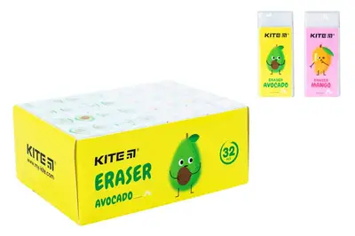 Гумка KITE К21-375 Fruits (32 шт.) купити