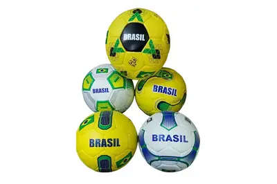 М'яч Футбольний Maraton Brazil в асортименті (Grippy шкіра, латексна камера) купити