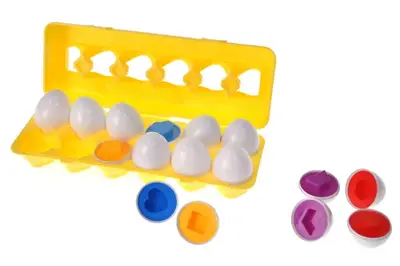 Розвиваючий сортер FXB-4 "Яйця" р.27x10x6,5 см YG Toys купити