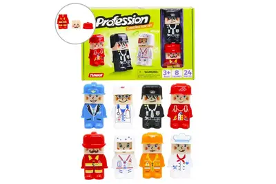 Конструктор "PROFFESSION" (8 фігур) 1658 Юніка купити