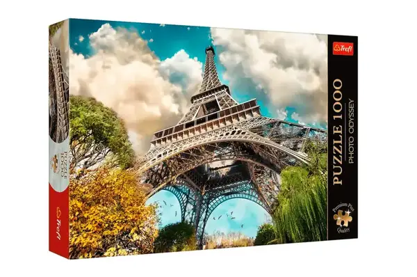 Пазли - 1000 елм. - 10815 "Преміум: Ейфелева вежа" Trefl купити