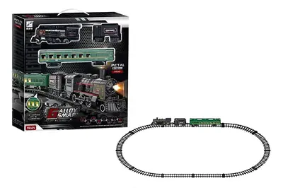 Залізниця 60-10 батарейка, світло, коробка р.35x37,5x6,8см купити