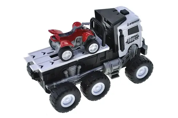 Автовоз інерційний, озвучений, зі світлом, в коробці 998-1D р.14*8*11см купити недорого в Україні, фото 4