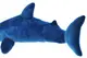 М'яка іграшка "Акула" синя р.55*20*30см купити