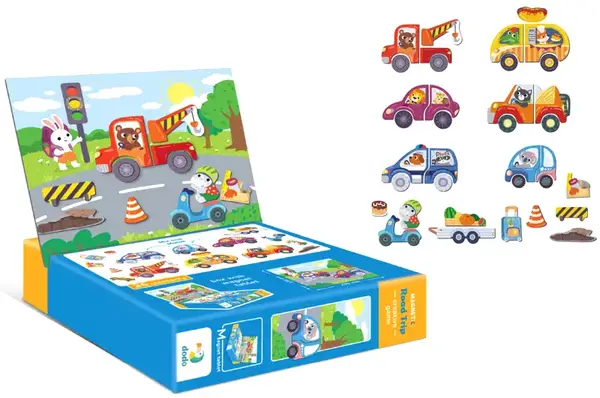 Магнітна гра "Дорожні пригоди" 200244 DoDo купити