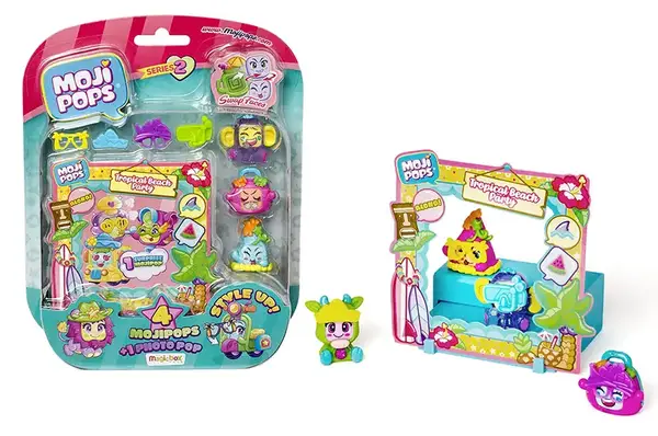 Ігровий набір MOJI POPS S2 – ФОТОСЕСІЯ (4 фігурки, аксесуари) PMP2B416IN00 MAGIC BOX MOJI POPS купити