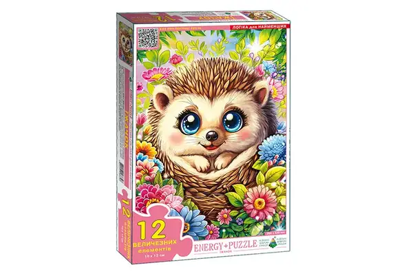 Пазл 12 елем. "Їжачок" КФІ купити