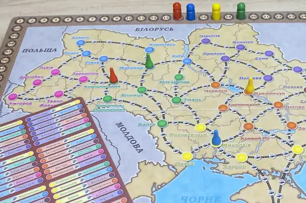 Настільна гра "Галопом по Україні" ARTOS купити недорого в Україні, фото 4