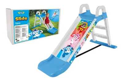 Гірка мала QB002-301 "Робокар Полі" 140 см qbee купити