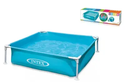 Басейн каркасний 57173 в коробці р.122x122x30 см INTEX купити