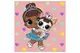 Набір для розпису по номерах 40x40 см KHO6291 "L.O.L. TroopSurprise Miss Baby With Miss Puppy" Ideyka купити недорого в Україні, фото 60095