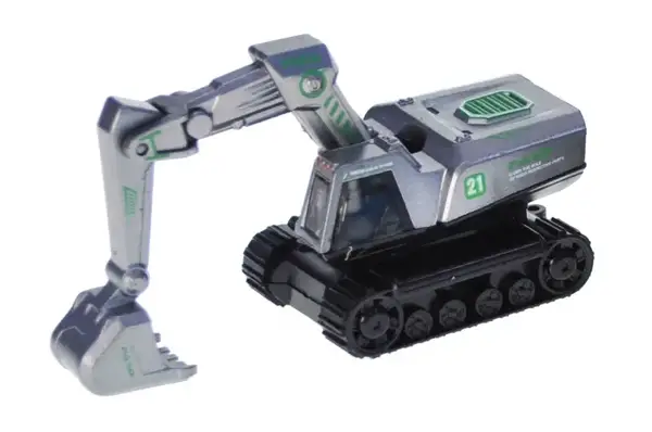 Машина спецтехніка XG879-021 металева інерційна, в дисплеї 16шт р.26x24,5x4,5см YG Toys купити недорого в Україні, фото 2