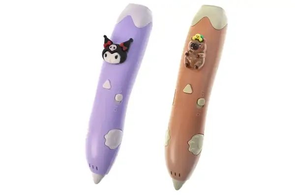 3D ручка на акумуляторі SK301-3Y "Куромі"/"Капібара" + наклейки, фігурки купити недорого в Україні, фото 2