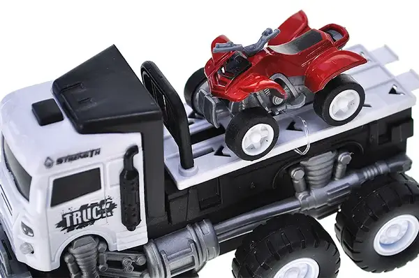 Автовоз інерційний, озвучений, зі світлом, в коробці 998-1D р.14*8*11см купити недорого в Україні, фото 3