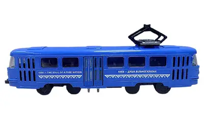 Трамвай KM250425 модель МІСЬКИЙ ТРАМВАЙ КИЇВ TECHNODRIVE купити