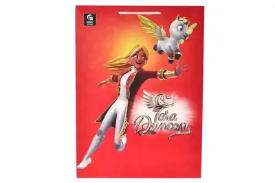 Пакет паперовий L QB004-206 "Тара Данкан" р.31x42x12 см qbee купити