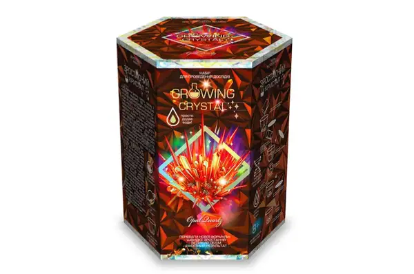 Набір для дослідів GRK-01-01U,02U,03U..08U "GROWING CRYSTAL" в коробці DANKO купити недорого в Україні, фото 8