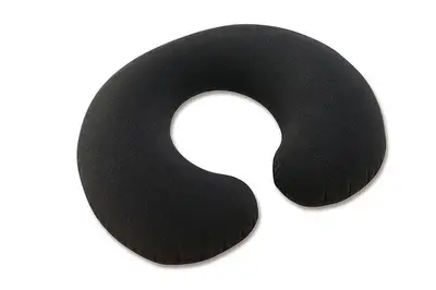 Подушка надувна 68675 чорна, дуга, велюр р.33x25x8 см INTEX купити