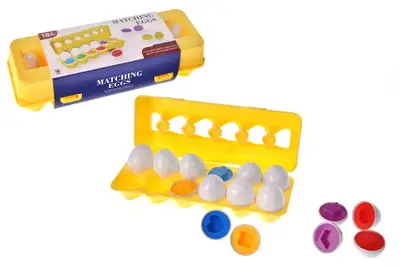 Розвиваючий сортер FXB-4 "Яйця" р.27x10x6,5 см YG Toys купити