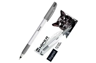 Ручка HIPER HG-230 гелева BEGEMOT 0,7 мм, чорна купити