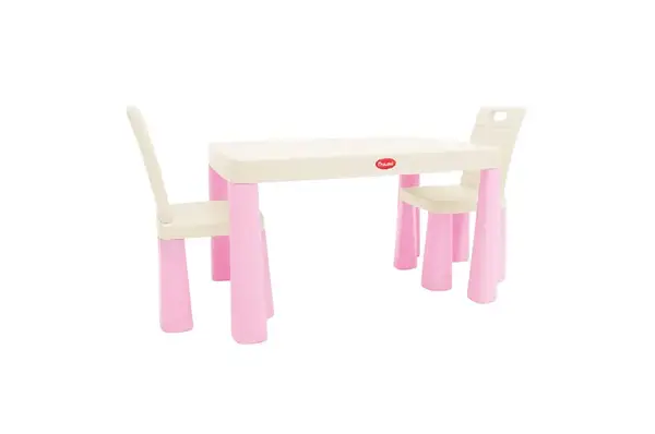 Стіл дитячий з двома стільцями 04680/12 рожевий DOLONI купити