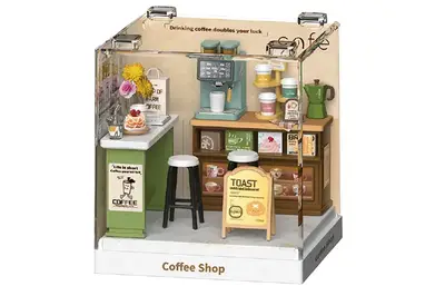 Конструктор-румбокс 8034 MINI HOUSE серії "Інтер'єр Міні" – КАВ’ЯРНЯ купити