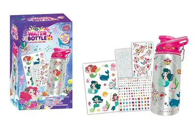 Набір для творчості"Розфарбуй пляшку: Русалка" в коробці JX20430-1A купити