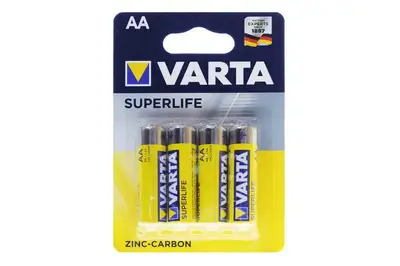 Батарейки Varta LR06 SUPER LIFE 4 шт. купити