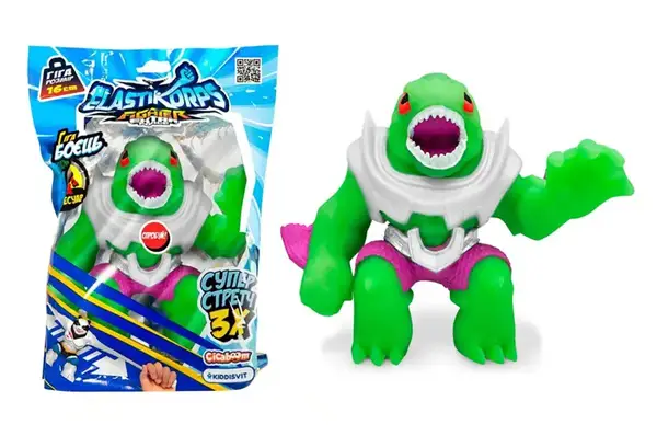 Стретч-іграшка ELASTIKORPS серії «Extra Force» - ПІРАНЬЯ РЕЙЗОР DAM-2024-16-F-8 купити