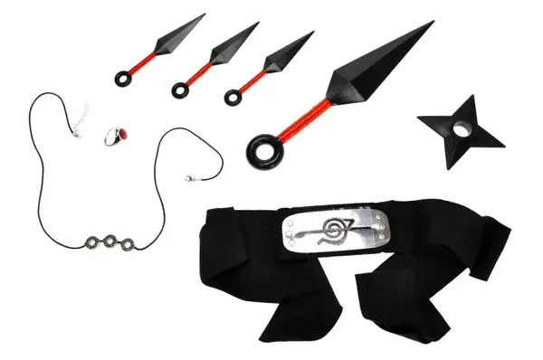 Набір аніме NARUTO 8в1 з кільцем Ітачі Учиха "Пурпуровий птах» NAR-03 купити недорого в Україні, фото 2