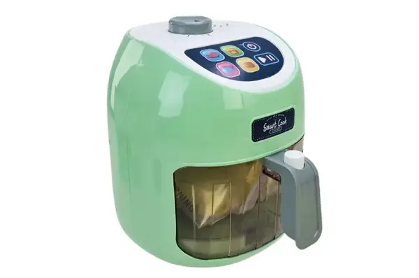 Аєрогриль LD-6613A/B батарейка, 2 види, світло, звук, змінює колір, сенсорне керування, аксес короб. 21*19*22см купити недорого в Україні, фото 2