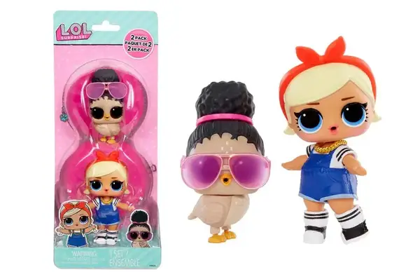 Набір ігрових фігурок L.O.L. Surprise! серії "OPP Tot + Pet" - ШОРТІ І ФОКСІ 987833 купити