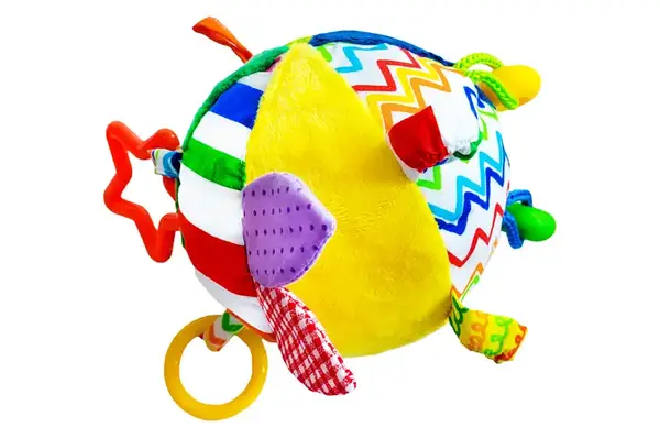 Брязкальце підвіска MC110601-02 "М'ячик" з розвиваючими елементами Масік купити