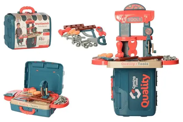 Набір інструментів зі столиком в чемодані 008-972A р.27,2*10,3*21,8см купити