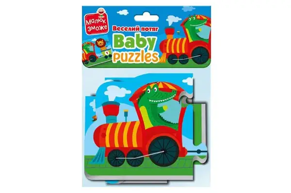 Пазли фомові "Веселий потяг" VT1106-95 VladiToys купити