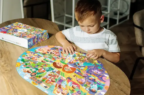 Пазли - 100 елм. - "Розпорядок дня" 300619 DoDo купити недорого в Україні, фото 6