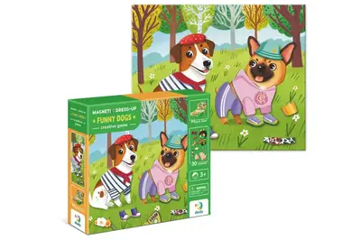 Магнітна гра 200278 "Кумедні пси" DoDo купити